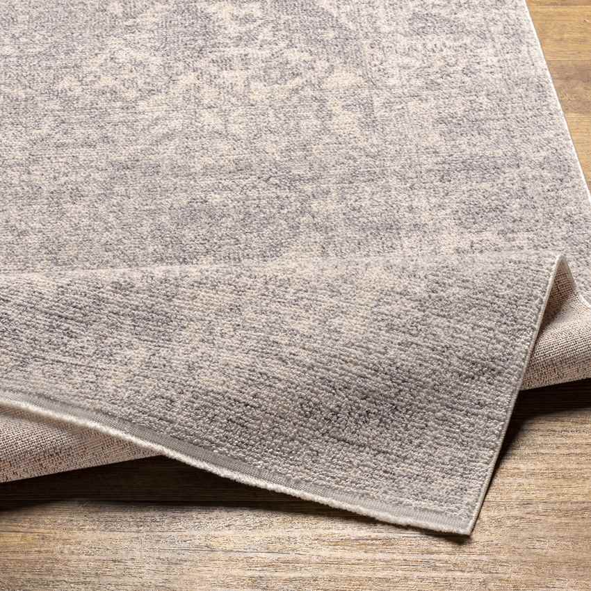 Thermia Traditional Gray Area Rug