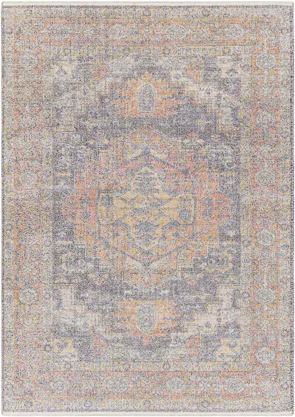 Kofinou Traditional Burnt Orange Area Rug