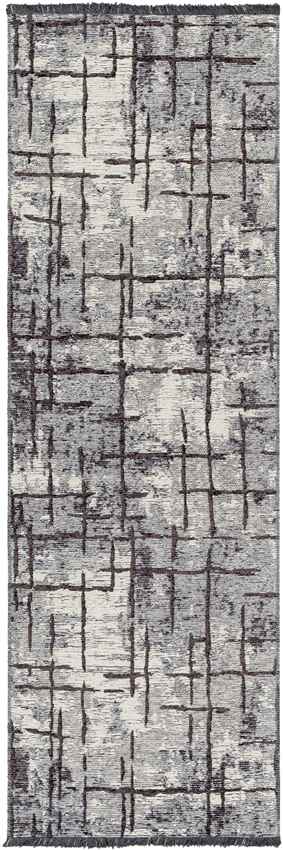 Sikhari Modern Charcoal Area Rug