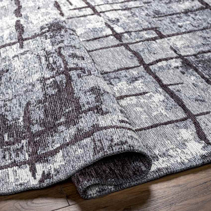 Sikhari Modern Charcoal Area Rug
