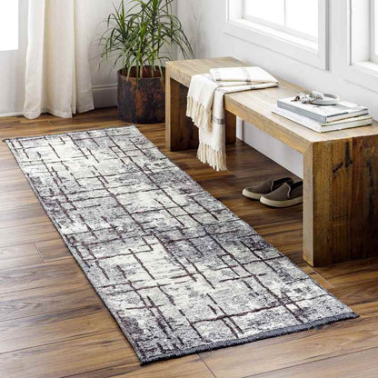 Sikhari Modern Charcoal Area Rug