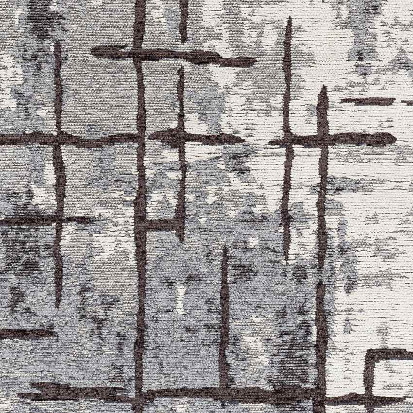 Sikhari Modern Charcoal Area Rug