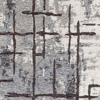 Sikhari Modern Charcoal Area Rug