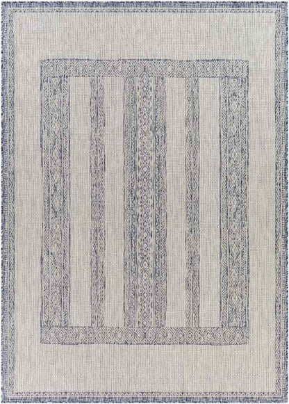 Iowa Falls Global Light Gray Area Rug