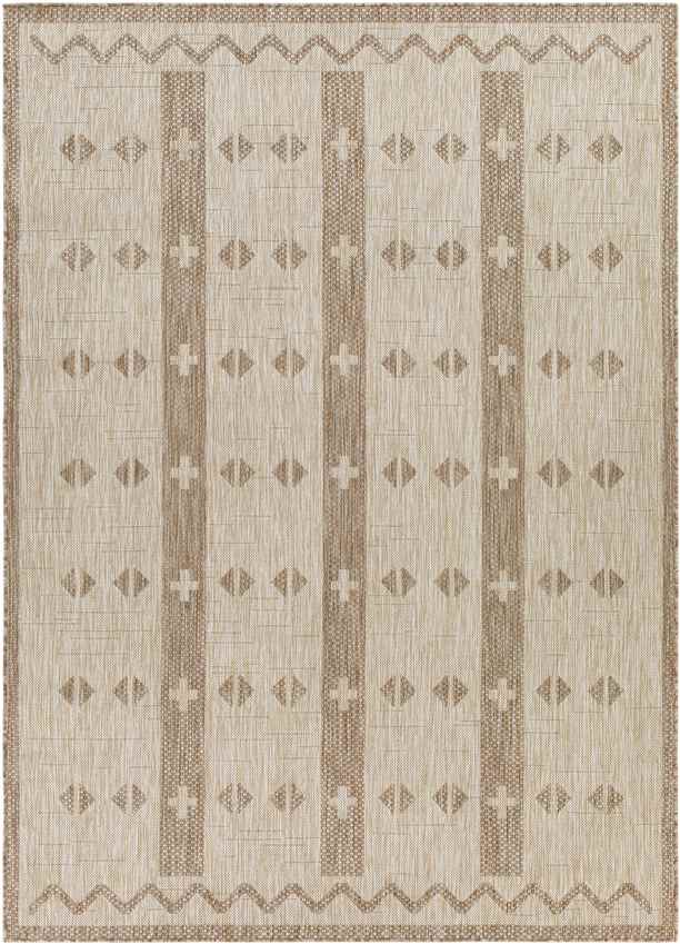 Jackson Junction Global Beige Area Rug