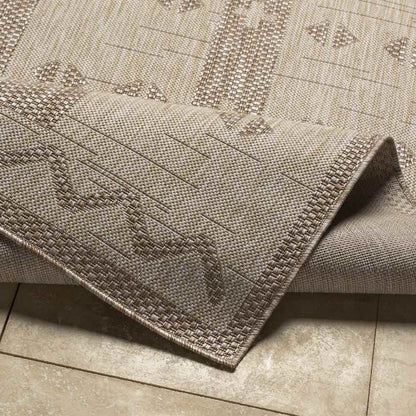 Jackson Junction Global Beige Area Rug