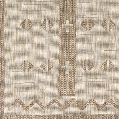 Jackson Junction Global Beige Area Rug