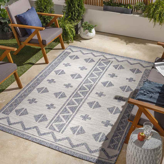 Jamaica Global Navy Area Rug