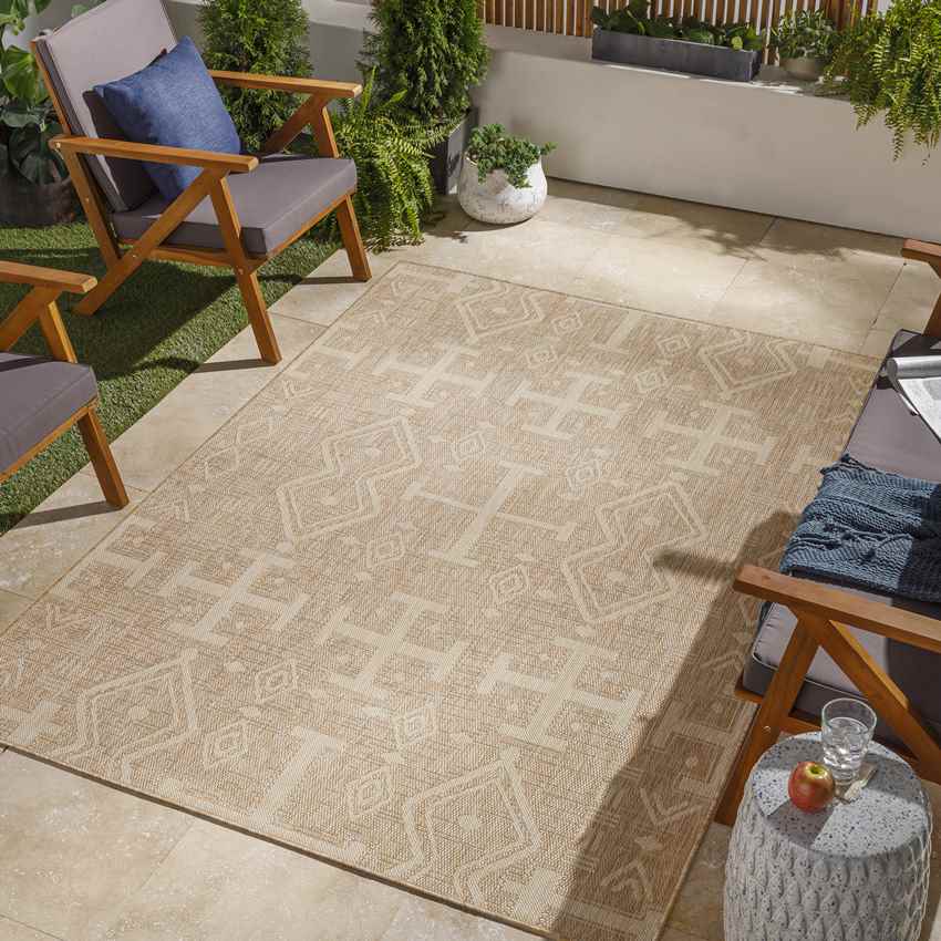 Kamrar Global Brown Area Rug