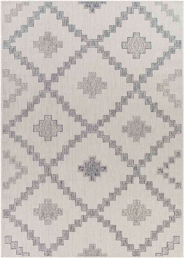 Kanawha Rustic Navy Area Rug