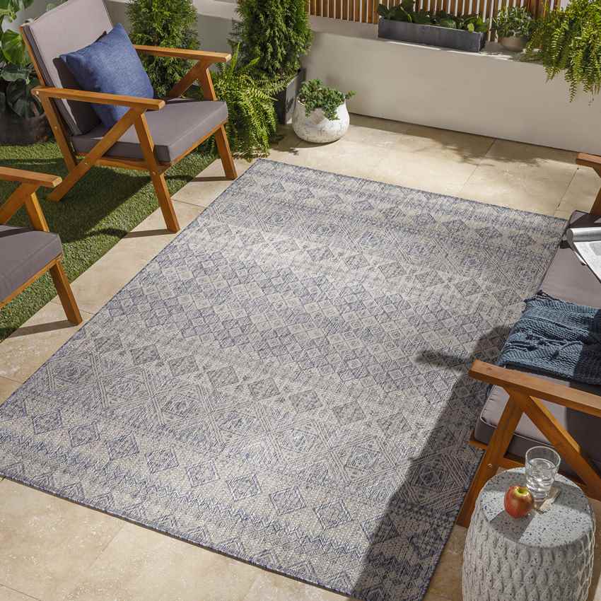Kellerton Global Dark Blue Area Rug