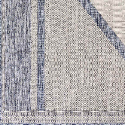 Keokuk Rustic Dark Blue Area Rug