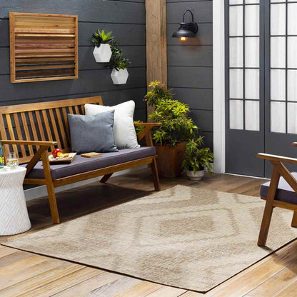 Keosauqua Rustic Brown Area Rug