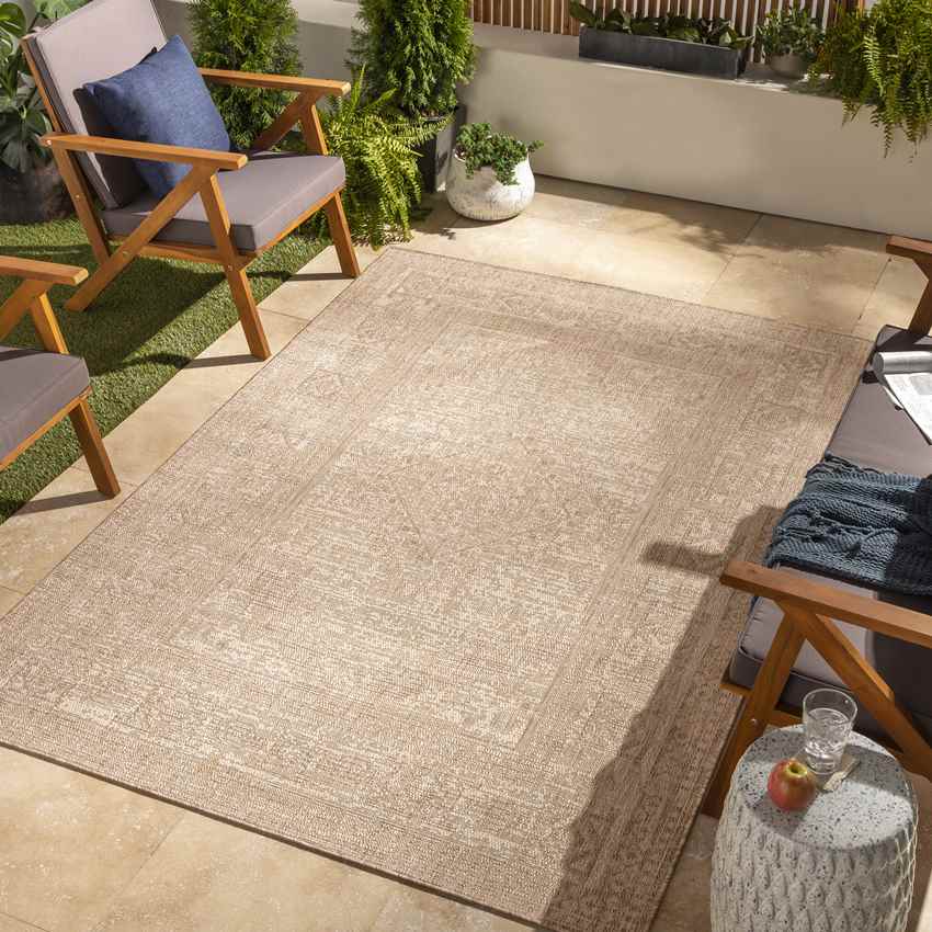 Kimballton Global Brown Area Rug
