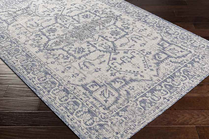 Kingsley Traditional Navy Area Rug