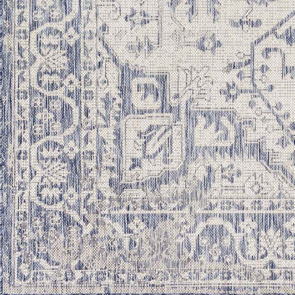 Kingsley Traditional Navy Area Rug