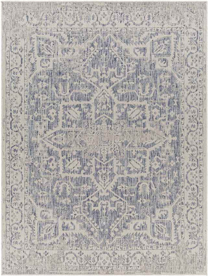 Kingsley Traditional Medium Gray Area Rug