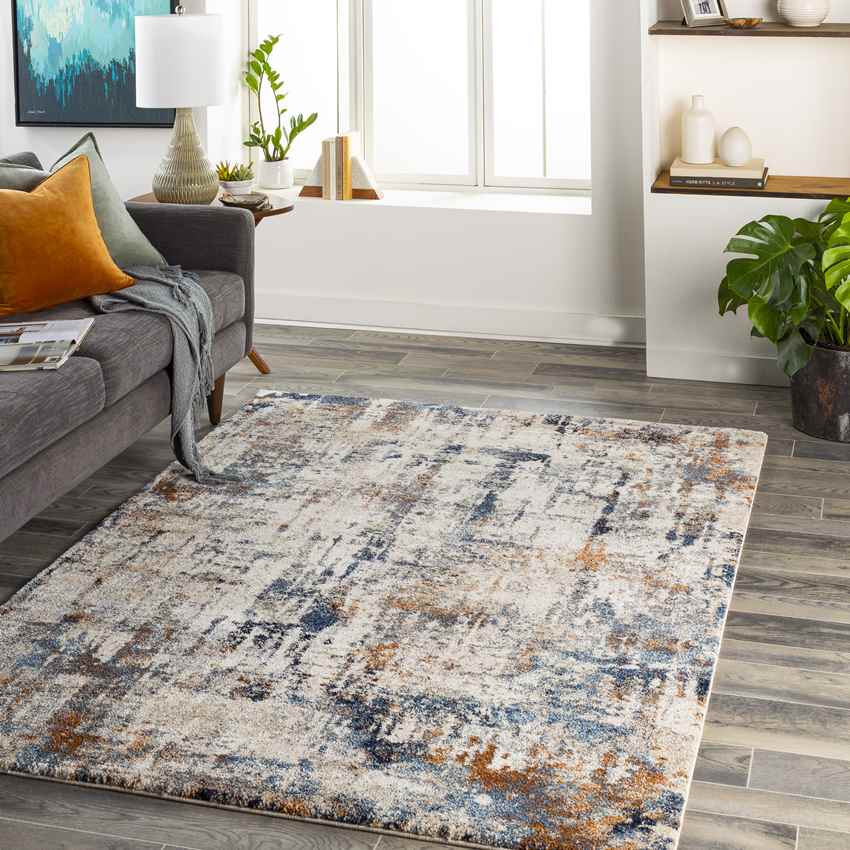 Trachoni Modern Ivory Area Rug
