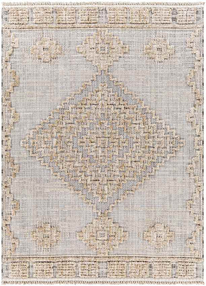 Liscomb Global Gray Area Rug
