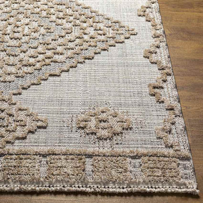 Liscomb Global Gray Area Rug