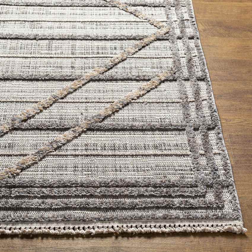 Little Rock Global Charcoal Area Rug