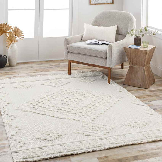 Lohrville Global Cream Area Rug