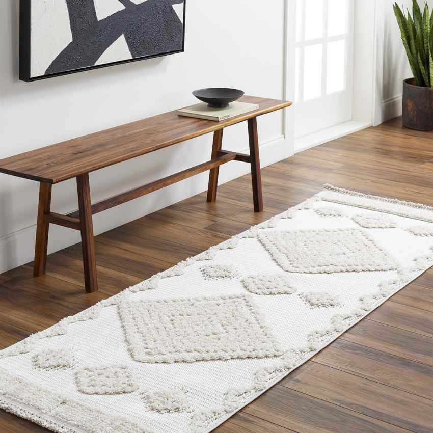 Lohrville Global Cream Area Rug