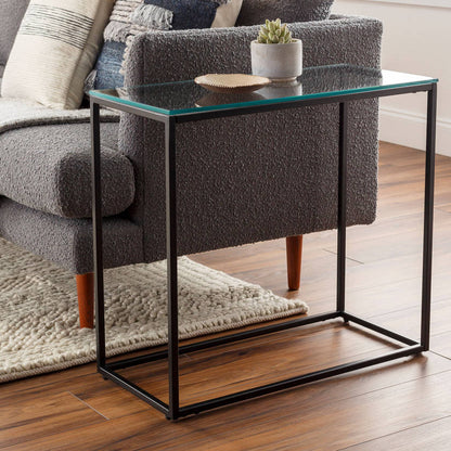 Teuva Clear End Table