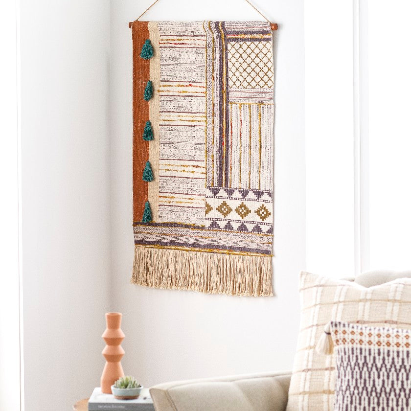 Turenki Off-White Wall Hanging