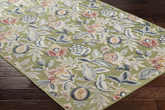 Damar Cottage Olive Area Rug