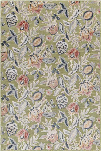 Damar Cottage Olive Area Rug