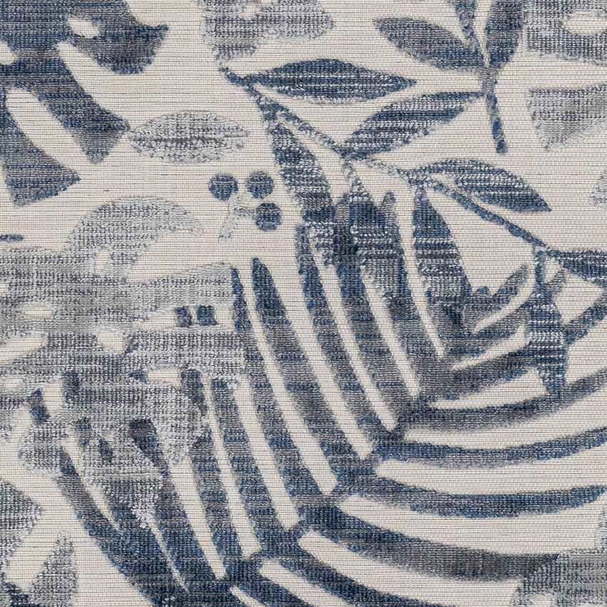 Delia Coastal Dark Blue Area Rug