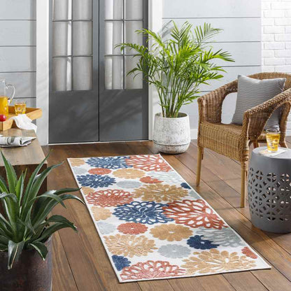 Ekron Cottage Orange Area Rug