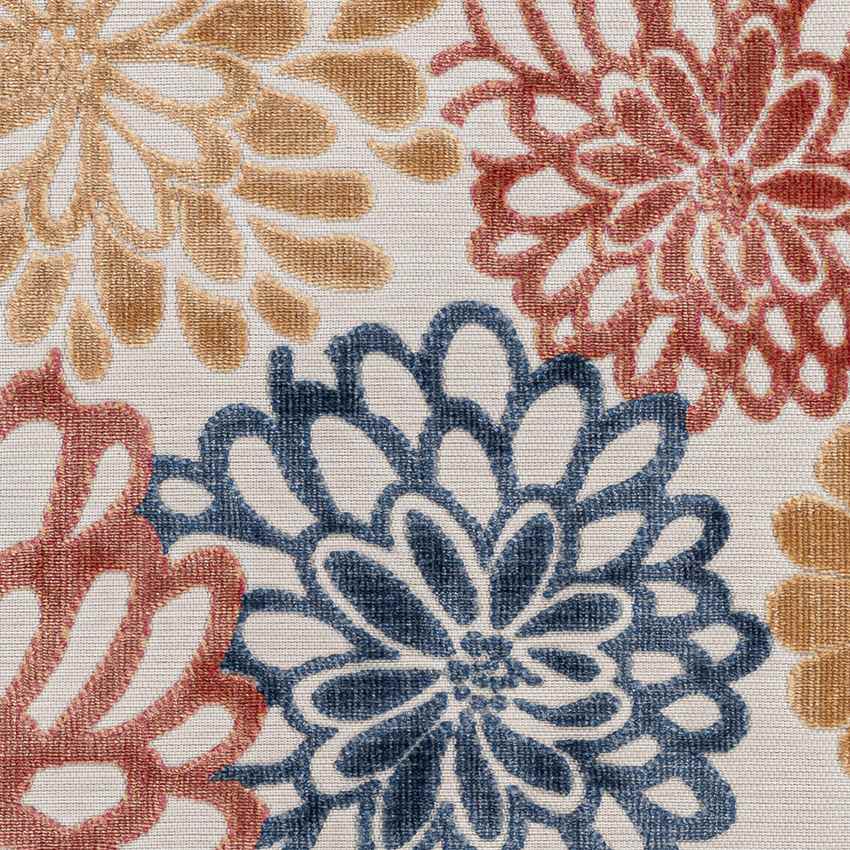 Ekron Cottage Orange Area Rug