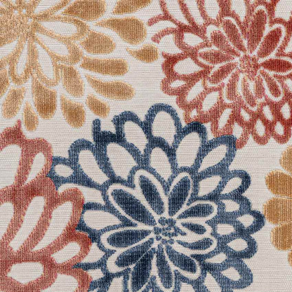 Ekron Cottage Orange Area Rug