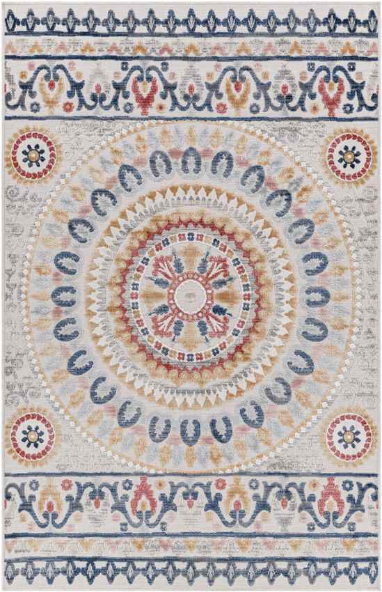 Ellis Traditional Navy Area Rug