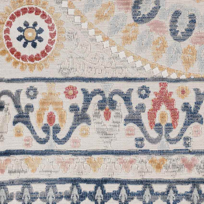 Ellis Traditional Navy Area Rug