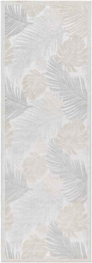 Esbon Coastal Light Gray Area Rug