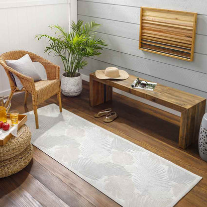 Esbon Coastal Light Gray Area Rug