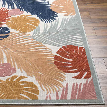 Esbon Coastal Orange Area Rug