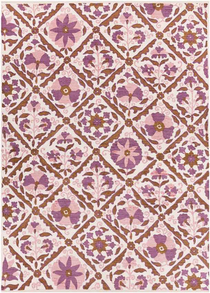 Kechi Global Light Pink Area Rug