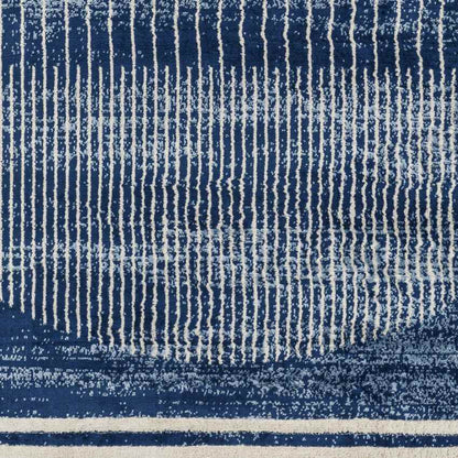 Neerbosch Modern Ink Blue Area Rug