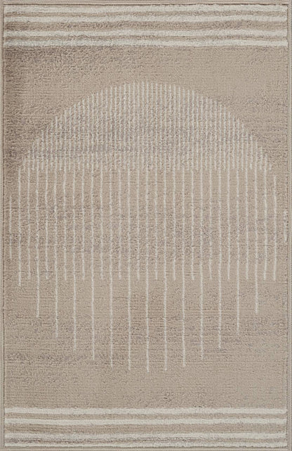 Neerbosch Modern Brown Area Rug