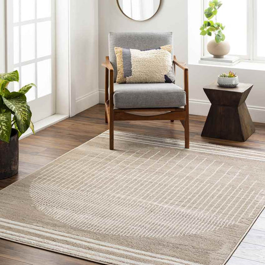 Neerbosch Modern Brown Area Rug
