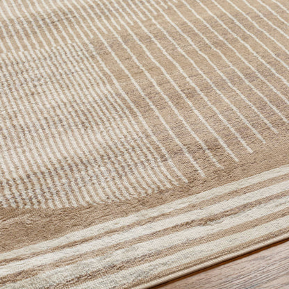 Lakin Modern Brown Area Rug