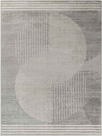 Lakin Modern Light Gray Area Rug