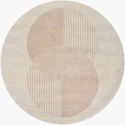 Lakin Modern Light Brown Area Rug