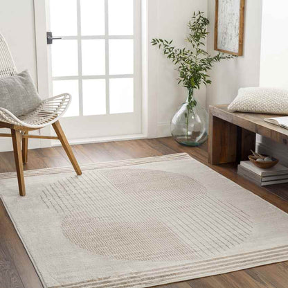 Lakin Modern Light Brown Area Rug