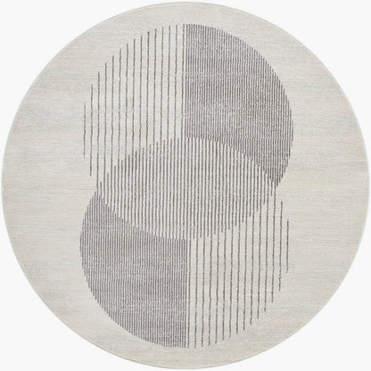 Lakin Modern Medium Gray Area Rug