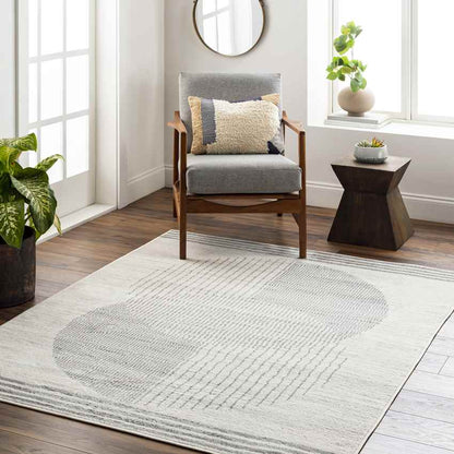 Lakin Modern Gray Area Rug